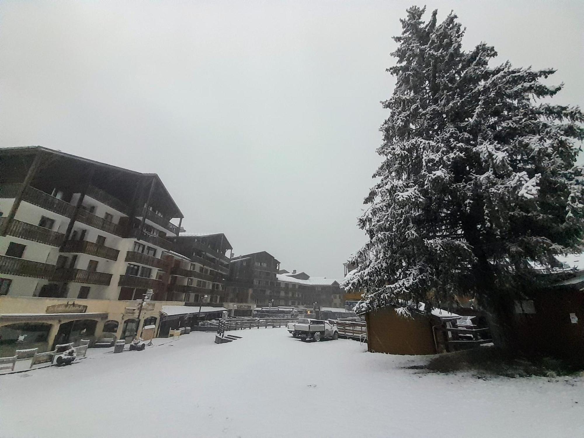 Magnifique Studio Au Pied Du Telecabine D'Arrondaz Et Des Pistes De Ski Modane Exterior foto